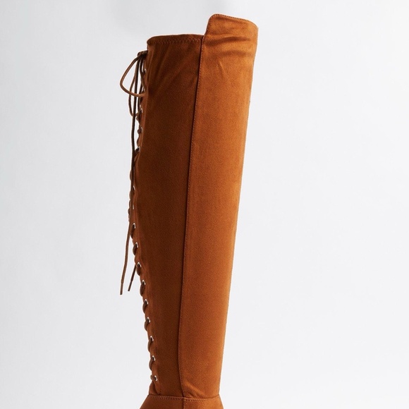 Torrid Faux Suede Stiletto Over the Knee Boot NWT Size 10W - Picture 3 of 9